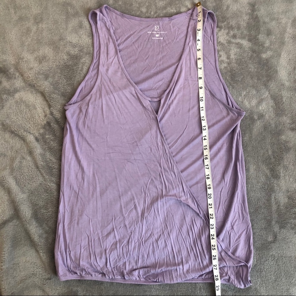 New York & Company Faux Wrap Top